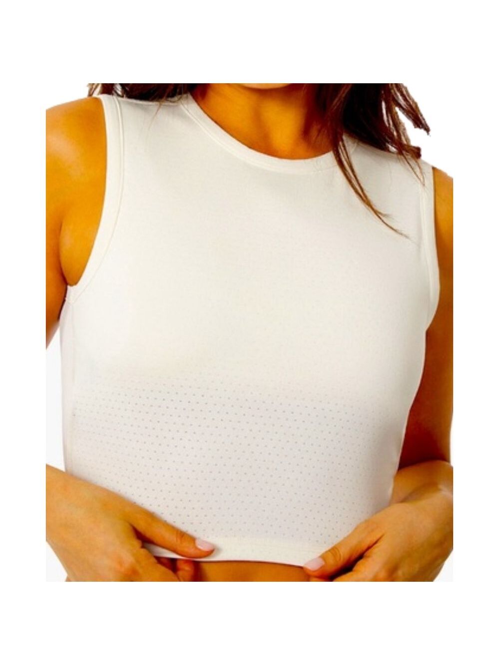 WEWOREWHAT Women’s **Cropped Tank** Sports Bra Top